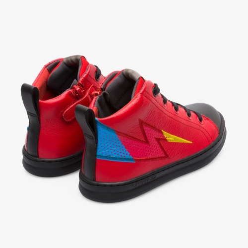 Camper Runner Kids Sneakers US-06842 Red Clearance